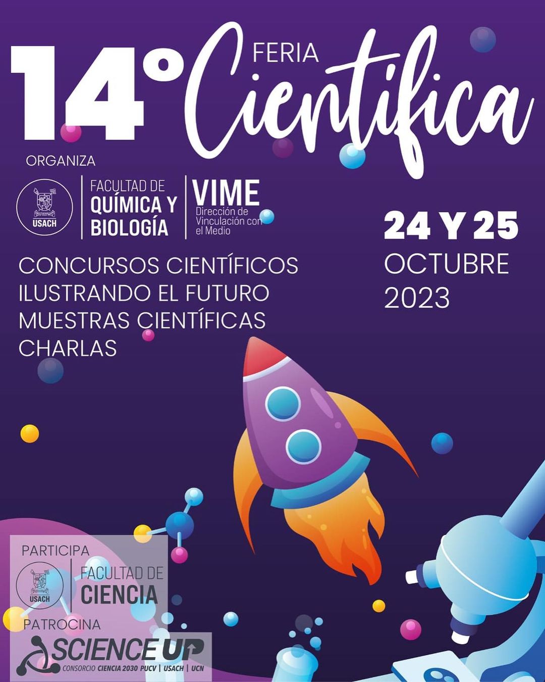 Feria Científica de la F. Química y Biología USACH