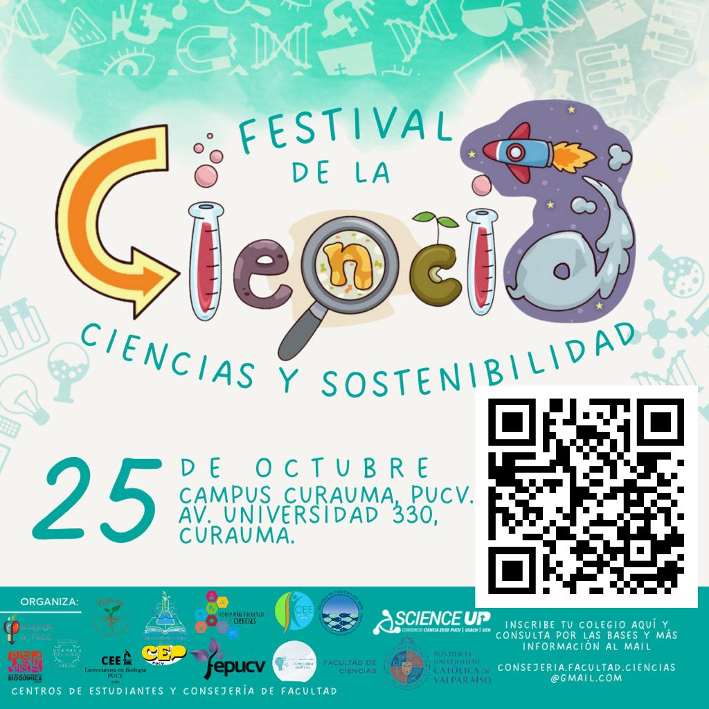 Festival de la Ciencia: Ciencias y Sostenibilidad PUCV