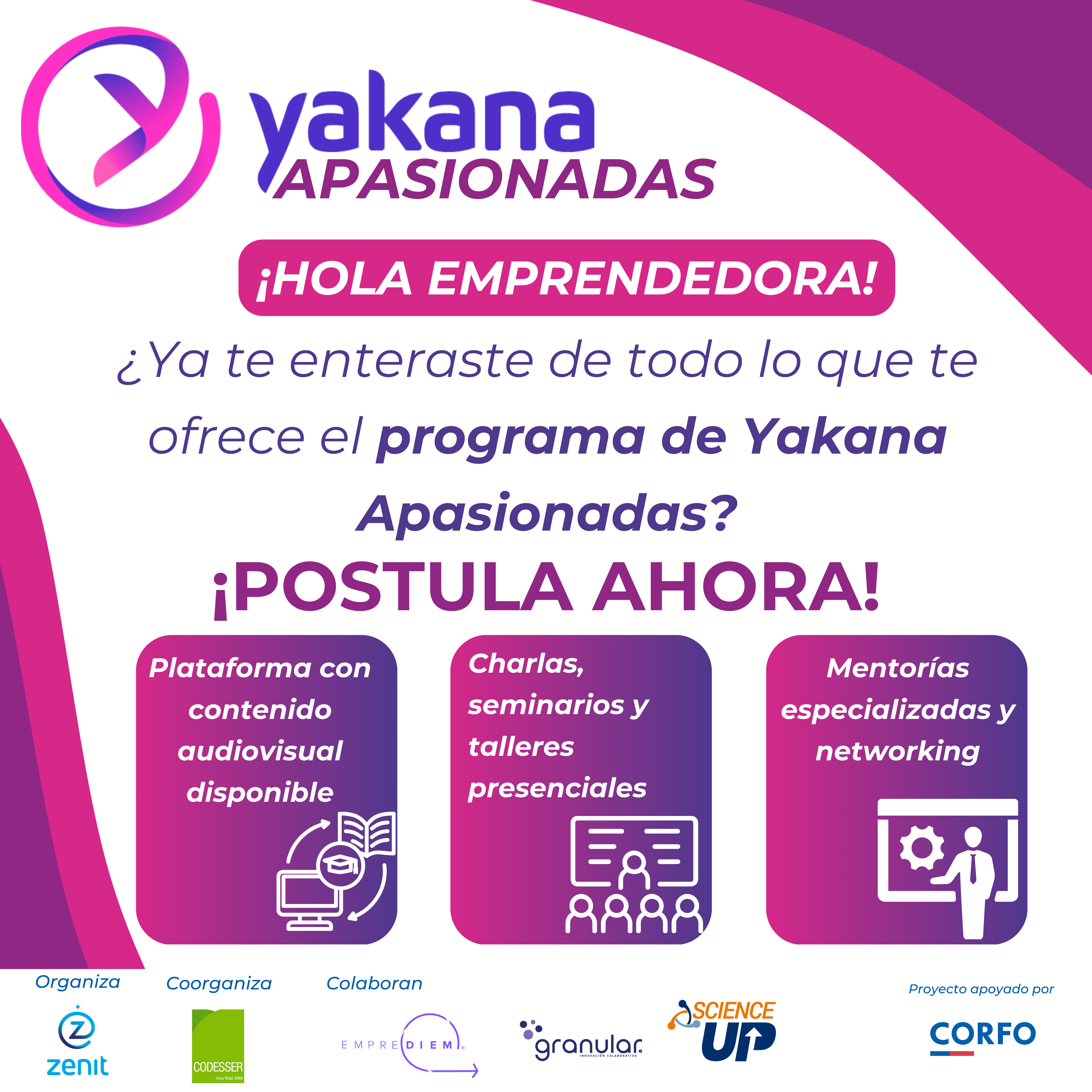 Inscripciones a Yakana Valparaíso