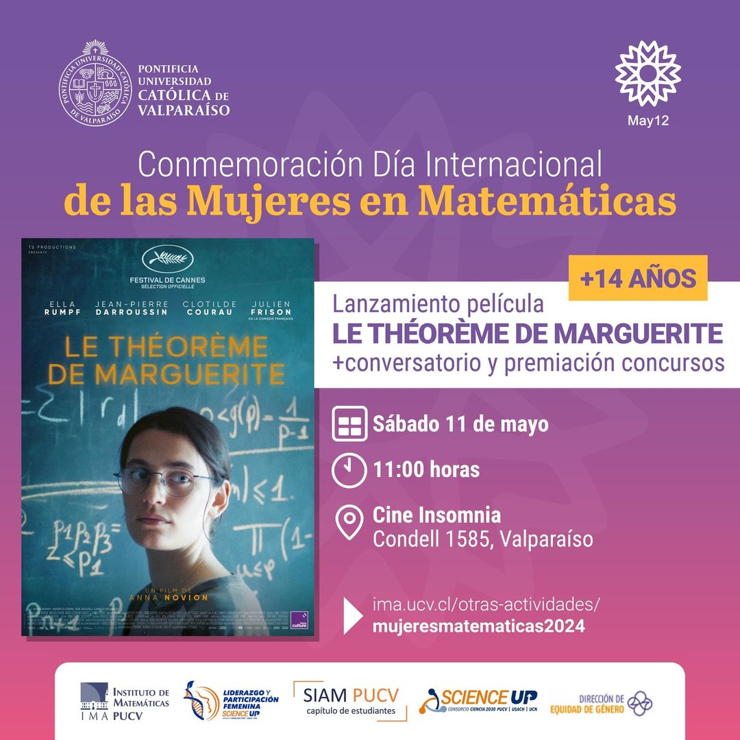 Actividad conmemorativa del Día Internacional de las Mujeres en Matemáticas