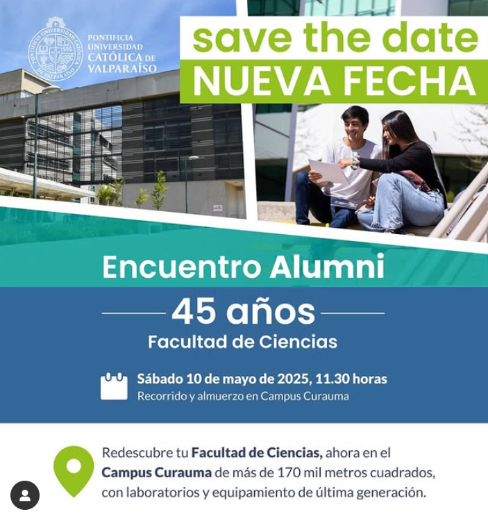 Encuentro Alumni Facultad de Ciencias PUCV